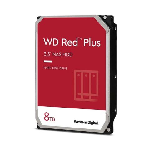 HDD WD Red Plus 8TB 3.5 inch SATA III 256MB Cache 5640RPM