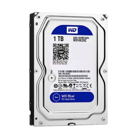 Ổ Cứng Hdd Wd Blue 1tb 3.5″ Sata Iii Wd10ezrz