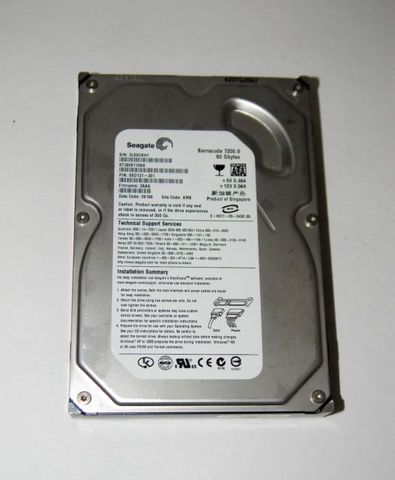 Hdd Fujitsu Ata 80Gb - 3.5'