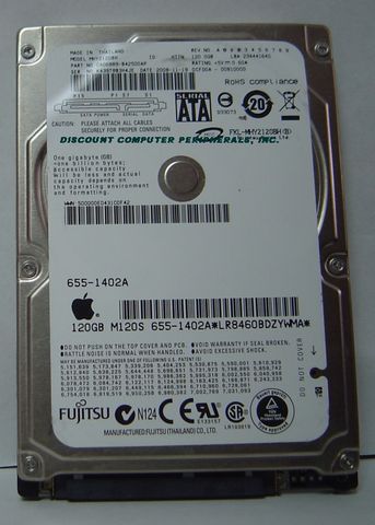 Hdd Fujitsu Sata 120Gb - 3.5'