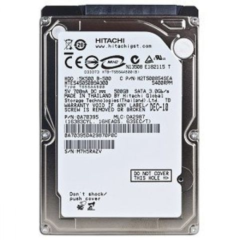 Hdd Hgst Sata 500Gb - 2.5'