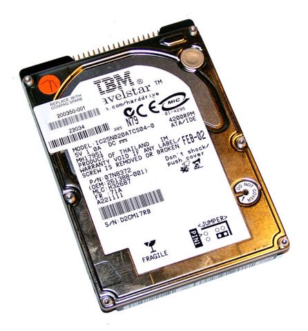 Hdd Ibm Ata 120Gb - 2.5'