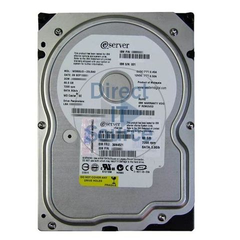 Hdd Ibm Sata 80Gb - 3.5'