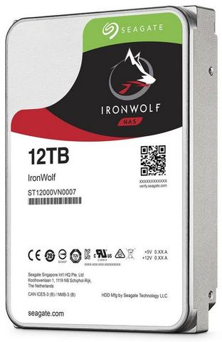 Hdd Pc 12tb Seagate Nas Ironwolf St12000vn0008