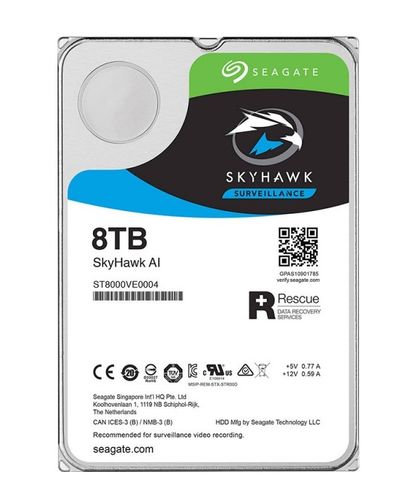 Hdd Pc 8tb Seagate Surveillance Skyhawk Ai St8000ve0004