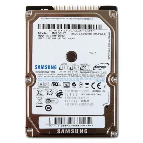 Hdd Samsung Ata 160Gb - 2.5'