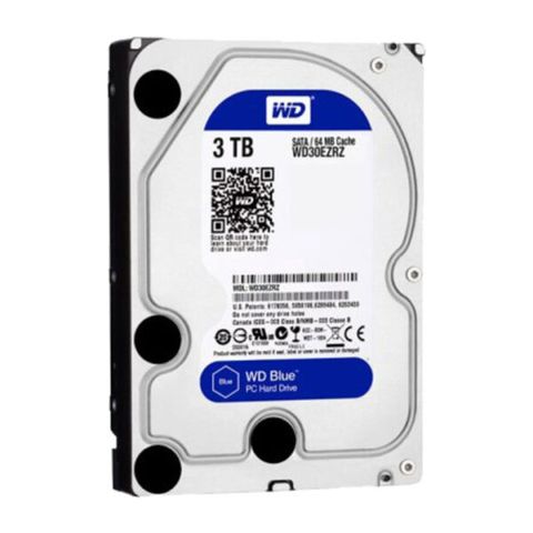 Ổ Cứng Hdd Wd Blue 3tb 3.5″ Sata 3 Wd30ezrz