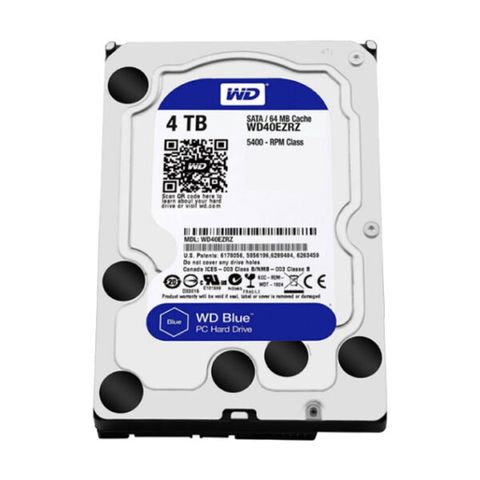 Ổ Cứng Hdd Wd Blue 4tb 3.5″ Sata 3 Wd40ezrz