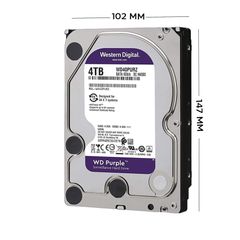  Ổ Cứng Hdd Wd Purple Pro 10tb 3.5 Inch Sata Iii 256mb Cache 7200rpm Wd101purp 