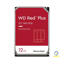 Ổ Cứng HDD WD Red Plus 12TB 3.5 inch SATA III 256MB Cache 7200RPM WD120EFBX