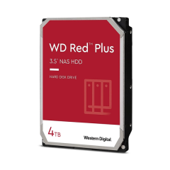  HDD WD Red Plus 4TB 3.5 inch SATA III 256MB Cache 5400RPM 