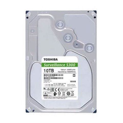 Ổ Cứng Hdd Toshiba S300 Surveillance 10tb Hdwt31auzsva