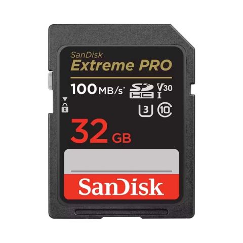 Thẻ nhớ SDHC SanDisk Extreme Pro U3 V30 32GB 100MB/s