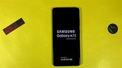  Nối tiếp Galaxy A52, Galaxy A72 xuất hiện trong video đập hộp: Nghi vấn không có củ sạc, tốc độ mở PUBG Mobile nhanh 