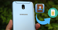 6 bước xuất danh bạ sang thẻ Sim trên Samsung J7 Pro 