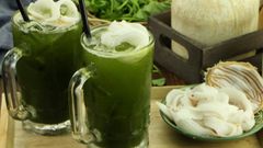  Cách làm rau má nước dừa mát lạnh, giải nhiệt cơ thể cực đơn giản 