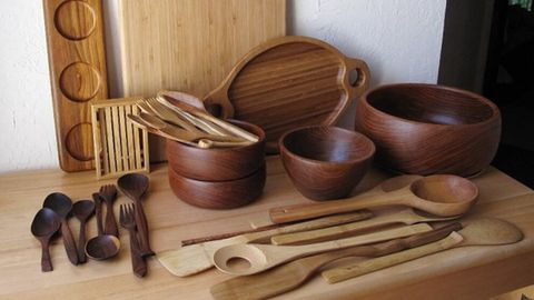 Tổng hợp các dụng cụ nấu ăn bằng gỗ cho căn bếp thêm sạch đẹp, ấm cúng