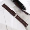 Dây da đồng hồ 18 mm nâu L002-04-18