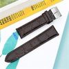 Dây da đồng hồ 22 mm nâu L002-06-22