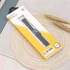 Dây da đồng hồ size 12mm Đen L008-01-12