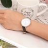 Dây da đồng hồ size 12mm Đen L008-01-12