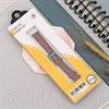 Dây da đồng hồ size 14mm Nâu L010-02-14