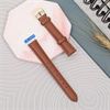 Dây da đồng hồ size 14mm Nâu L010-02-14