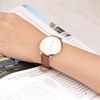 Dây da đồng hồ size 14mm Nâu L010-02-14