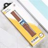 Dây da đồng hồ 16 mm nâu L010-03-16