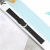 Dây da đồng hồ size 16mm Đen L014-03-16