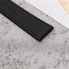 Dây da đồng hồ size 20mm Đen L015-05-20