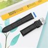 Dây da đồng hồ size 22mm Đen L021-06-22