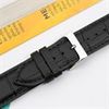 Dây da đồng hồ size 22mm Đen L021-06-22