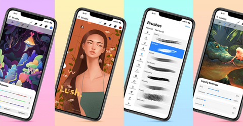 Top 6 ứng dụng thiết kế đồ họa, tạo ảnh nghệ thuật tốt nhất cho iPhone