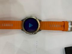  Vòng đeo tay theo dõi sức khỏe Garmin Fenix 6 GPS_010-02158-55 dây Silicone Cam 