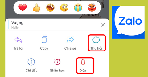 Cách xóa và thu hồi tin nhắn Zalo trên máy tính, điện thoại nhanh nhất