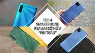 Top 4 smartphone đến từ nhà Realme sở hữu viên pin trâu, cấu hình tốt, camera hiện đại, thiết kế sang trọng, giá chưa tới 5 triệu đồng
