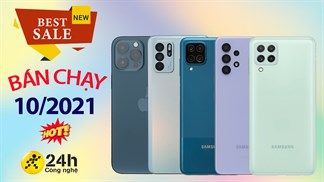 (P1) TOP điện thoại bán chạy nhất tháng 10/2021 tại TGDĐ: Góp mặt đủ từ điện thoại giá rẻ đến siêu phẩm flagship cực HOT
