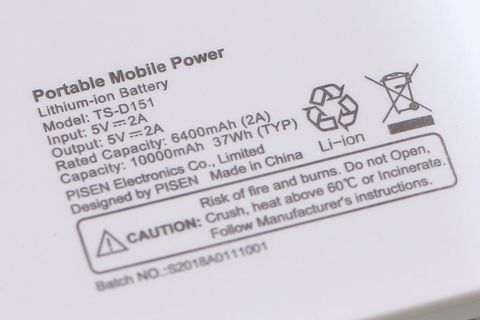 Pin sạc dự phòng 10000mAh AVA TS-D151 Trắng