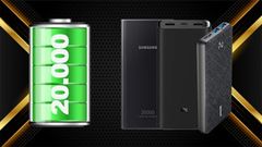  TOP 3 pin dự phòng với dung lượng lên đến 20.000 mAh, sở hữu thiết kế gọn nhẹ, cùng màu đen sang chảnh, giúp vô tư chơi Tết 