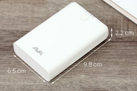 Pin sạc dự phòng 7500mAh AVA DS630-WB Trắng
