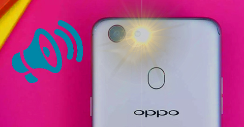 3 bước bật đèn thông báo nhấp nháy trên OPPO F5