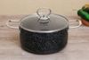 Nồi nhôm chống dính nắp kính 20 cm TTBH NDE