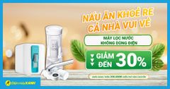 5 máy lọc nước không điện giá tốt, giảm đến 30%, miễn phí lắp đặt. Mua ngay! 