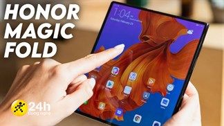 Smartphone màn hình gập Honor Magic Fold 5G lộ ảnh render ấn tượng với thiết kế dạng vỏ sò, camera chính 108MP