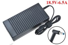 Sạc laptop HP 18.5V - 6.5A chân kim nhỏ xanh 