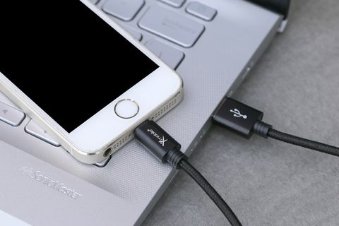 Cáp Lightning 1m Xmobile Spanker B Đen
