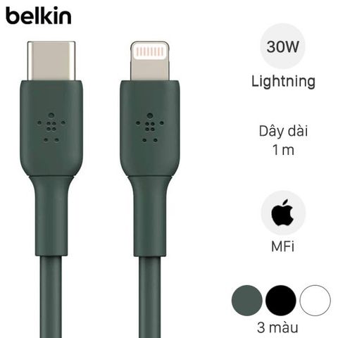 Cáp Type C - Lightning MFI 1m Belkin CAA003