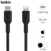 Cáp Type C - Lightning 1m Apple MM0A3 Trắng