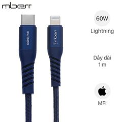  Cáp Type C - Lightning MFI 1m Mbest DS954 